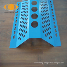 wind dust fence air screen perforated metal